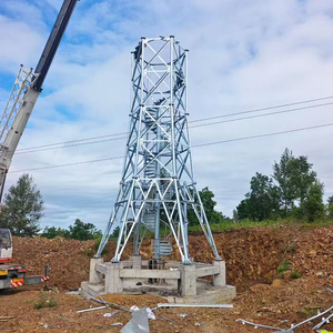 Kiểm soát không lưu Radar cột tùy chỉnh chiều cao Kết Cấu Thép mạ kẽm nhúng nóng 50 năm phục vụ Điều Kiện Gió khắc nghiệt - Product Image 5