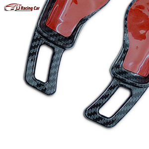 Accesorios interiores de coche un par Panel de <span class=keywords><strong>volante</strong></span> de coche decoración marco cubierta embellecedor moldura pegatina cubierta para <span class=keywords><strong>Hyundai</strong></span> <span class=keywords><strong>Tucson</strong></span> L - Product Image 4