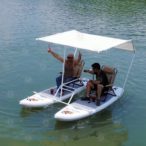 Cadre de connecteur de carte Sup de <span class=keywords><strong>catamaran</strong></span> <span class=keywords><strong>gonflable</strong></span> à usage familial bateau à aubes <span class=keywords><strong>gonflable</strong></span> polyvalent pour la pêche en lac - Product Image 4