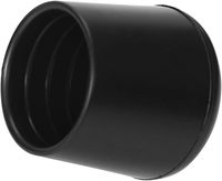 Vente en gros usine : Embouts de protection antidérapants en caoutchouc pour pieds de chaise, ronds noirs de 1 pouce, pour carrelage et parquet