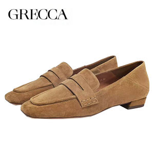 Vendite dirette in fabbrica <span class=keywords><strong>scarpe</strong></span> con tacco stile Casual alla moda con chiusura Slip-On morbida altezza tacco nuovo Design per uso quotidiano - Product Image 2