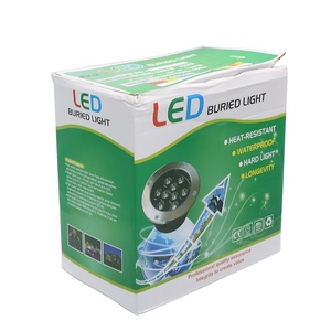 Lampes enterrées d'extérieur 12W AC85-265V <span class=keywords><strong>LED</strong></span> pour jardin, chemin, <span class=keywords><strong>sol</strong></span>, éclairage encastré au <span class=keywords><strong>sol</strong></span> - Product Image 4