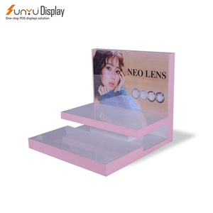 Soporte <span class=keywords><strong>de</strong></span> exhibición <span class=keywords><strong>de</strong></span> lentes <span class=keywords><strong>de</strong></span> contacto personalizado desmontable <span class=keywords><strong>de</strong></span> dos pisos acrílico <span class=keywords><strong>de</strong></span> alta calidad Sunyu - Product Image 3