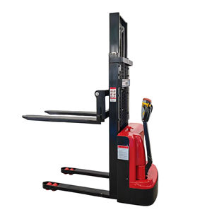Tutto elettrico <span class=keywords><strong>1</strong></span> Ton 2 Ton <span class=keywords><strong>Pallet</strong></span> Stacker Rider carrello elevatore nuova condizione con nucleo componente della batteria per piccoli magazzini di spazio - Product Image 1