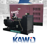 KAWO Microgrid Containerisierter 500-3000kW All-in-One Dieselgenerator mit Autostart ATS 50 Hz, Schallgedämpft/Offener Rahmen, Wasserkühlung