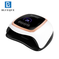 Séchoir à ongles UV LED et lampe professionnelle 168W: 42 perles LED lumineuses, écran LCD pour un contrôle précis, parfait pour le nail art à la maison