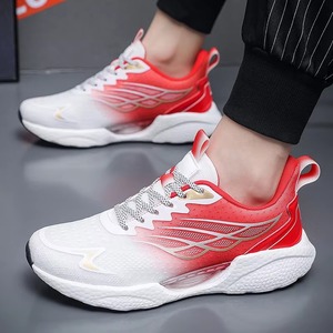 Sneakers da Uomo Nuovo Stile Traspiranti <span class=keywords><strong>con</strong></span> Lacci Scarpe in Rete Moda Casual Antiscivolo Scarpe Vulcanizzate Tenis Masculin - Product Image 4