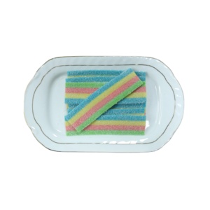 Custom-Packaged Sour Belt <strong>Candy</strong>-Circle &amp; Rope Shape Combo Fruity <strong>Sugar</strong> Treats Fun DIY Bulk Export for Novelty Food Brands - Product Image 1