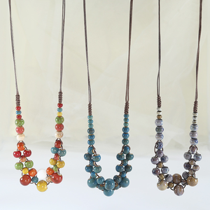 Tour de cou en perles, style élégant et simple - Product Image 3