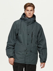 Veste de ski pour femme ARCTIC QUEEN, coupe-vent et imperméable, à capuche, pour le freestyle, le snowboard, les sports de montagne et les activités de plein air - Product Image 4