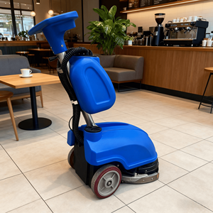 Compact 24V <b>Walk</b>-Behind Mini Floor Sweeper New Condition Automatic Small-Handled Tile and Marble Mop Cleaning <b>Machine</b> - Product Image 1