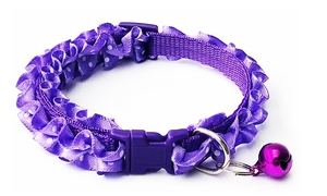 Collar para Perro Pequeño con Campana, Collares para Cachorros Coloridos, Collares para Perro con Flores de Nailon Suave al por Mayor - Product Image 3