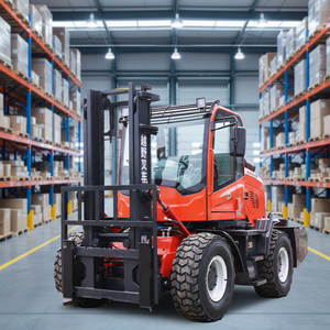 รถยกดีเซลใหม่ ปี 2025 ขับเคลื่อน 4 ล้อ ยางตัน เสา 3 ระดับ ใช้งานแบบนั่งขับ ใช้สำหรับงานนอกถนน - Product Image 3