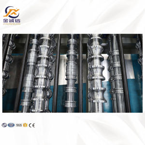 인기있는 이중 레이어 롤 성형 기계 완전 자동 910 IBR 사다리꼴 <span class=keywords><strong>820</strong></span> 골판지 지붕 시트 타일 만들기 기계 - Product Image 5