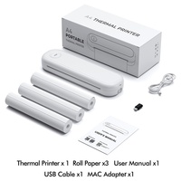 Imprimante thermique A4 portable sans fil pour la maison et le bureau, idéale pour les tatouages sans encre – Vente transfrontalière Chine