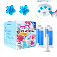 Nettoyant automatique pour cuvettes de toilettes, désodorisant, formule longue durée et écologique