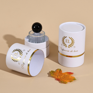 ขวดกระดาษคราฟท์บิดขึ้นหรูหราผลิตภัณฑ์บรรจุภัณฑ์หลอดกระดาษฟอยล์สีทองกันน้ำ - Product Image 1