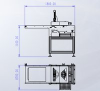 Machine automatique de pliage de serviettes et de mouchoirs