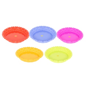 Small Lotus Cup Dish <b>Drying</b> Tray Stackable Flexible Design Precision-Made Durable Plastic Modern Waterproof Non-Folding <b>Rack</b> - Product Image 3