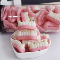 Bonbons gélifiés en forme de fausses dents pour Halloween |   Bonbons QQ Chewy au goût fruité |   Collations de loisirs en vrac pour influenceurs