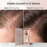 Sérum Peptidique pour la Croissance des Cheveux, Complexe GHK-Cu, Cheveux Plus Épais et Plus Volumineux, Nourrissant, Sans Prostaglandine, OEM, Marque Privée, Vente en Gros