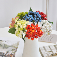 Kunstmatige bessen bruiloftdecoratie & -benodigdheden bloemen bruiloftfavoren cadeaus bloemenwand kunstplant
