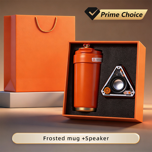 Set Regalo di Lusso <span class=keywords><strong>2</strong></span> in 1 con Tazza Termica e Altoparlante, Ideale per Riunioni Annuali e Regali Promozionali Aziendali - Product Image 1