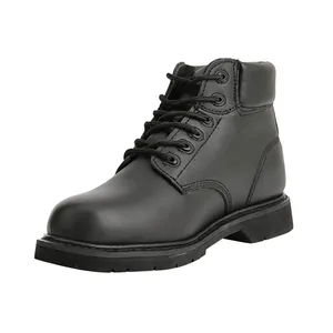 Action leather composite toe cap goodyear welt safety shoes