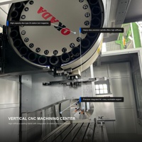 Centre d'usinage vertical haute précision YIDA Vmc1160, machine de fraisage CNC à 5 axes pour le métal, à vendre