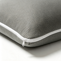 Oreillers en mousse à mémoire de forme déchiquetée, taille Queen, rafraîchissants et ferme, lot de 2 pour lit, ajustables pour les dormeurs sur le côté, le dos et le ventre
