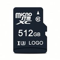 KARTU MEMORI LOGO OEM 512GB 8GB 16GB 32GB 64GB 128GB 256GB Kartu TF Kartu SD untuk Kamera Pemantau GPS Kart