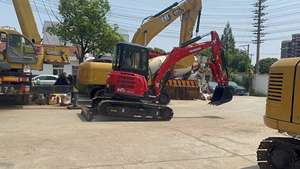 Mini-excavatrice Doosan d'occasion de 5 tonnes, moteur Yanmar, modèle Vic55/Vic80, capacité de la benne de 0,16 m³, stock d'occasion, moteur inclus, Enerpac inclus - Product Image 4