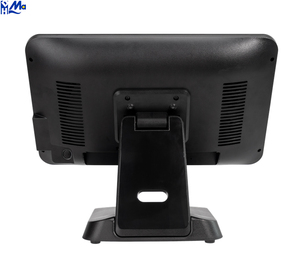 Écran tactile POS 15 pouces LED noir <span class=keywords><strong>4</strong></span>:3, écran capacitif / VGA, support pliable, pour petites entreprises et commerce de détail - Product Image 2