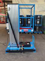 Nouvelle plateforme mobile électrique en alliage d'aluminium SJL20-160-6 avec une hauteur maximale de 20 pouces pour la construction et la vente au détail