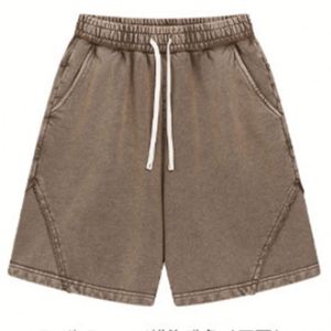 กางเกงขาสั้นผ้าบาติกสำหรับผู้ชายแนวย้อนยุคสำหรับฤดูร้อน2025 - Product Image 5