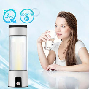 Gerador de Água Hidrogenada por Eletrólise PEM de Alta Concentração 3000PPB Garrafa de Inalação de Hidrogênio de 270ml para Uso Externo Carro USB - Product Image 3