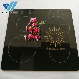 Alta temperatura resistente al calor de cerámica negra de vidrio para cocina cubre - Product Image 3