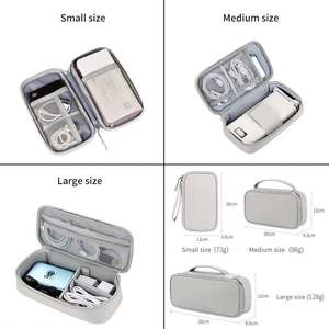 Digital Accessories Electronics Organizer Bag Waterproof Carrying Pouch Electronics Storage Bag Travel Universal Cable Organizer - Product Image 6