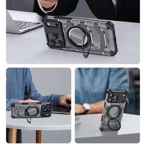 Coque de téléphone ultra-lé<span class=keywords><strong>g</strong></span>ère en nid d'abeille avec <span class=keywords><strong>protection</strong></span> à 360° °   <span class=keywords><strong>Protection</strong></span> Airbag et Support Magnétique Antidérapant pour iPhone 17 - Product Image 2