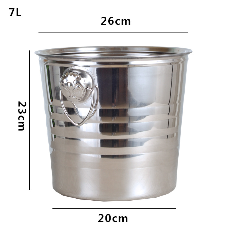Acier inoxydable, 7L