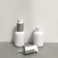 Flacon de lotion 50 ml en plastique PET, flacon rechargeable pour soins de la peau, pour base de maquillage, crème solaire et crème pour les mains, emballage cosmétique