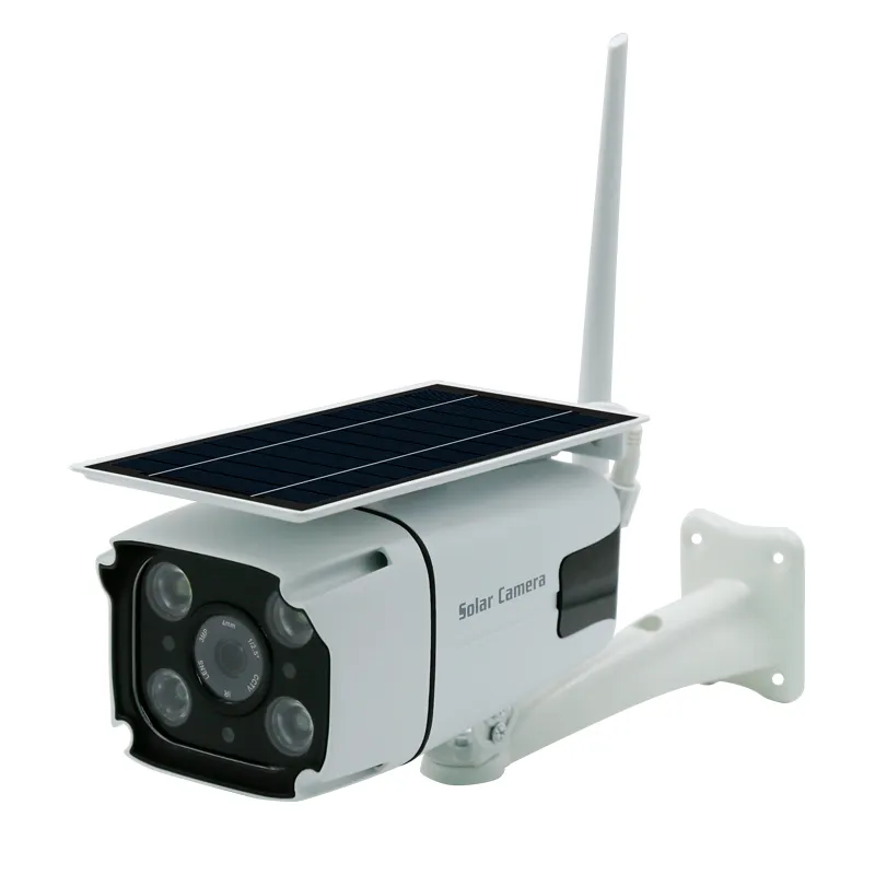 Skm N8 Uitstekende Kwaliteit Ingebouwde Sirene Nachtzicht SKM-N8 Geïntegreerde Straatverlichting Met Cctv Solar Camera Klaar Schip
