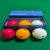 Boîte aléatoire Xikuno, 3 boules de billard coréen, jeu de billard, ensemble de boules de carambole de 61,5 mm
