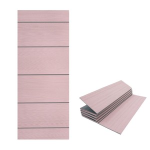 Esterilla de yoga de 180x66cm, 6mm de grosor, color rosa, antideslizante, para fitness y modelado corporal - Product Image 2