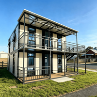 Casa Prefabricada Expandible de Lujo Personalizada de 20 pies con Estructura de Acero Galvanizado, Apartamento Contenedor, Hogar Solar