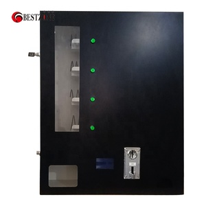 Máquina Expendedora de Pared para Baños Públicos, Pequeña, 4 SKU, Pago Rápido, para Condones, Toallas Sanitarias, Tampones y Pañuelos - Product Image 3