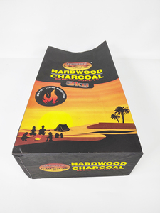 Sacs à charbon en papier kraft à 2 couches imprimés sur mesure, 1 kg-3 kg, <span class=keywords><strong>auto</strong></span>-allumants, pour emballage de charbon de barbecue, pochette de rangement écologique - Product Image 6