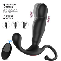 Masseur de Prostate chauffant télécommandé Plug anal électrique Bouchon anal Vibrateur pour adulte