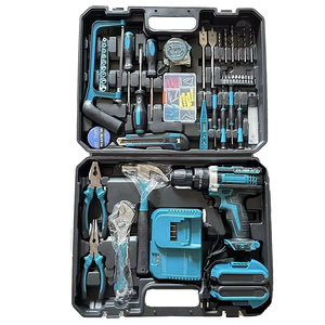 Perceuse à percussion sans fil 21V de haute qualité avec batterie au lithium, vitesse variable sans clé, couple de 32 N.m, pour usage domestique, bricolage, OEM personnalisable - Product Image 1