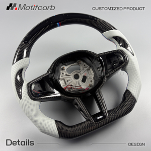 Volante Deportivo Personalizado de Fibra de Carbono con LED Inteligente para BMW M240i M340i M440i M540i M550i X5 X7 X3M X5M M2 M3 M4 M5 2018-2024 - Product Image 3